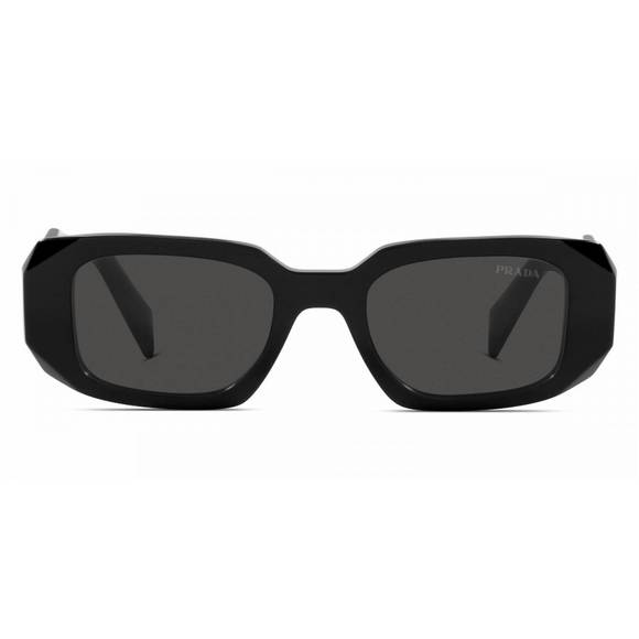 NEW PRADA women's symbole sunglasses in black - Picture 2 of 6